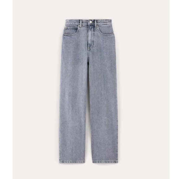 Everlane The Way High Jeans Light Wash Salt Water Size 30L - Picture 3 of 16